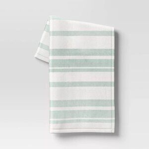 Target Room Essentials Printed Plush Striped Throw Blanket Mint Easter 2024